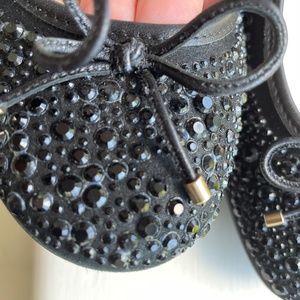 Jimmy Choo ballet flats black studded